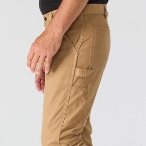 Men's CARHARTT Dark Khaki Relaxed Fit Pants / Jeans - 36" x 32"